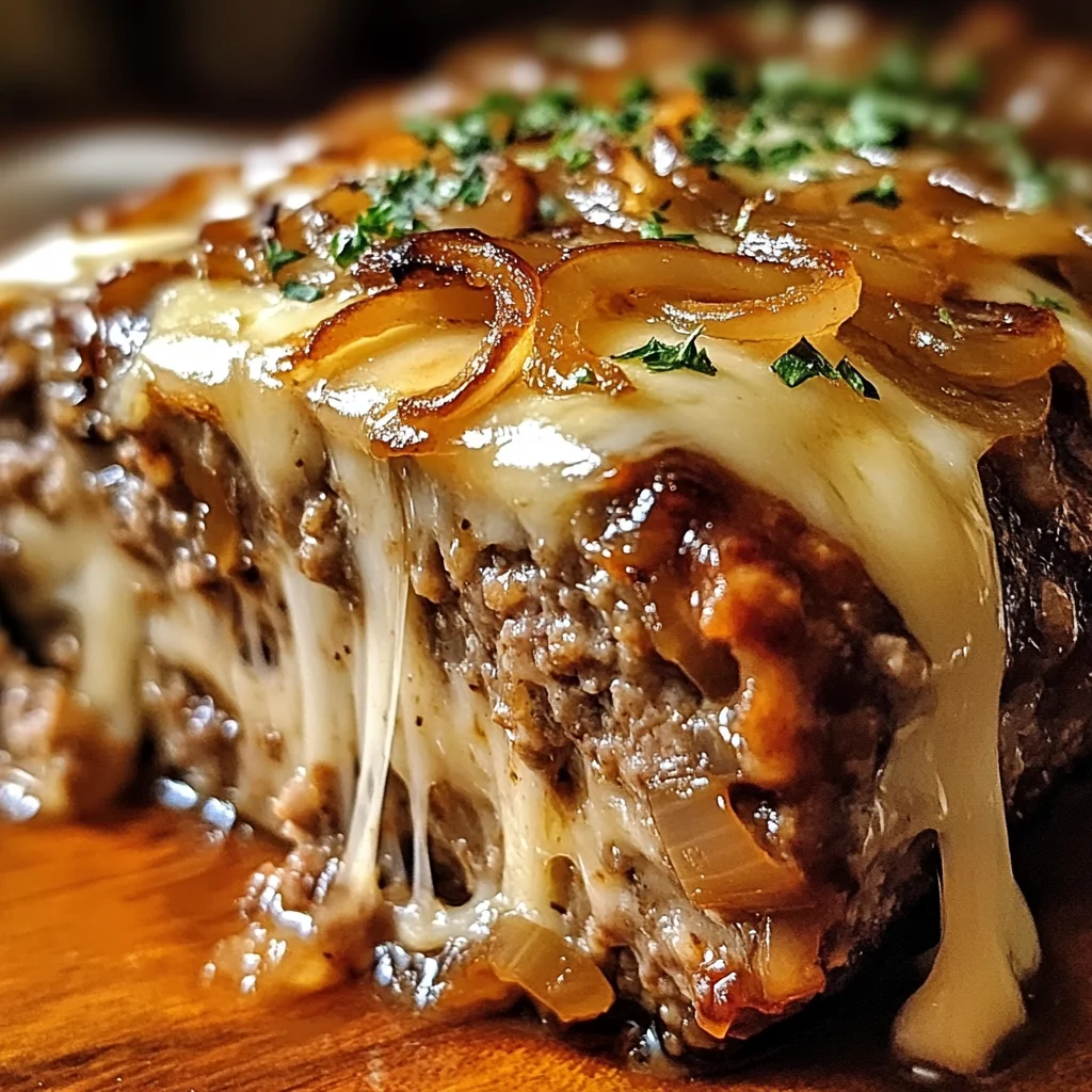 French Onion Meatloaf