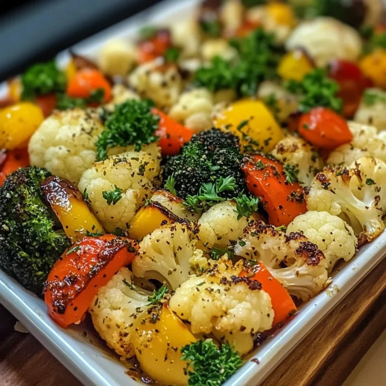 Garlic Roasted Vegetables