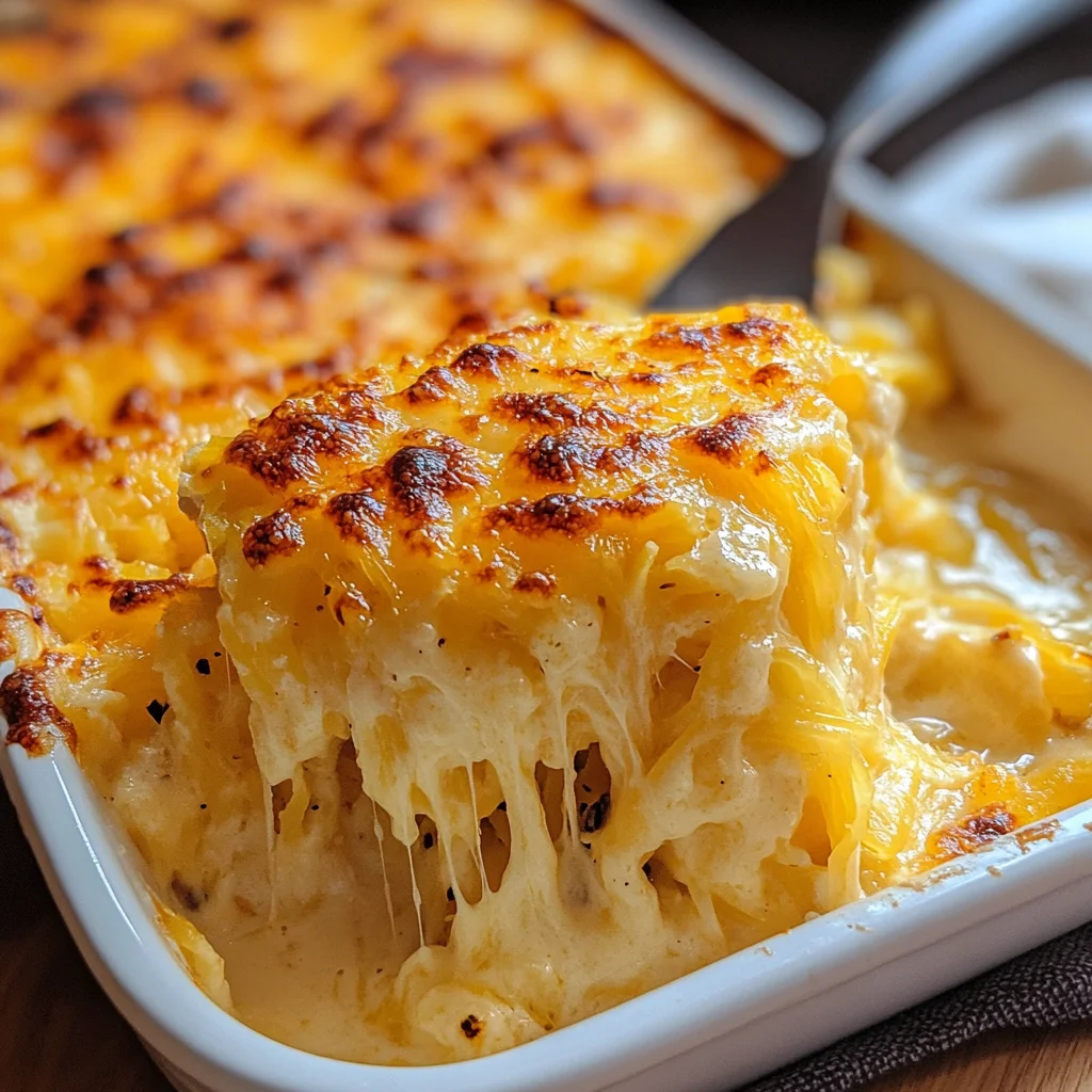 Healthy Spaghetti Squash Au Gratin