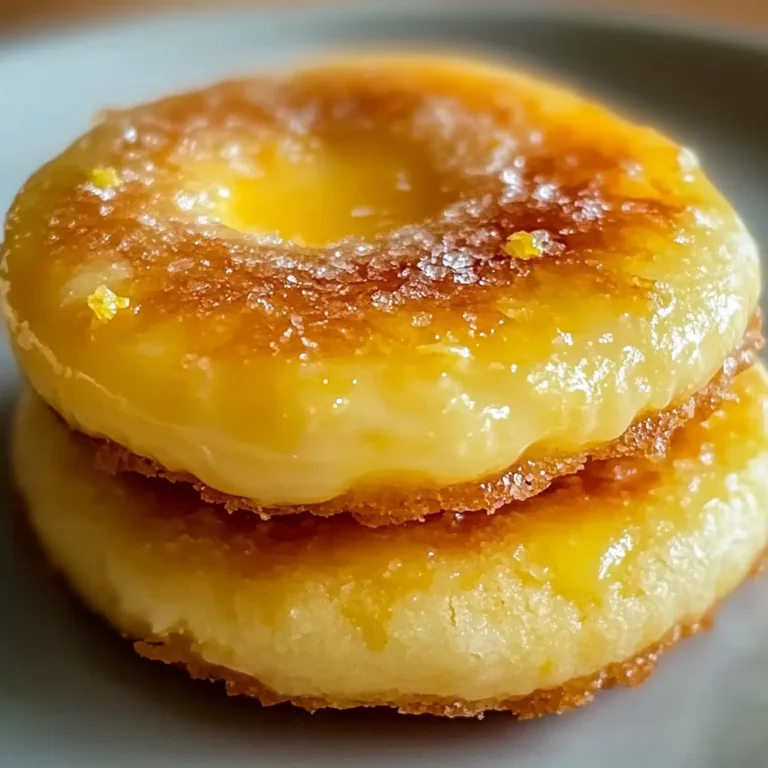 Lemon Curd Crème Brûlée Cookies - Tangy & Sweet Treat