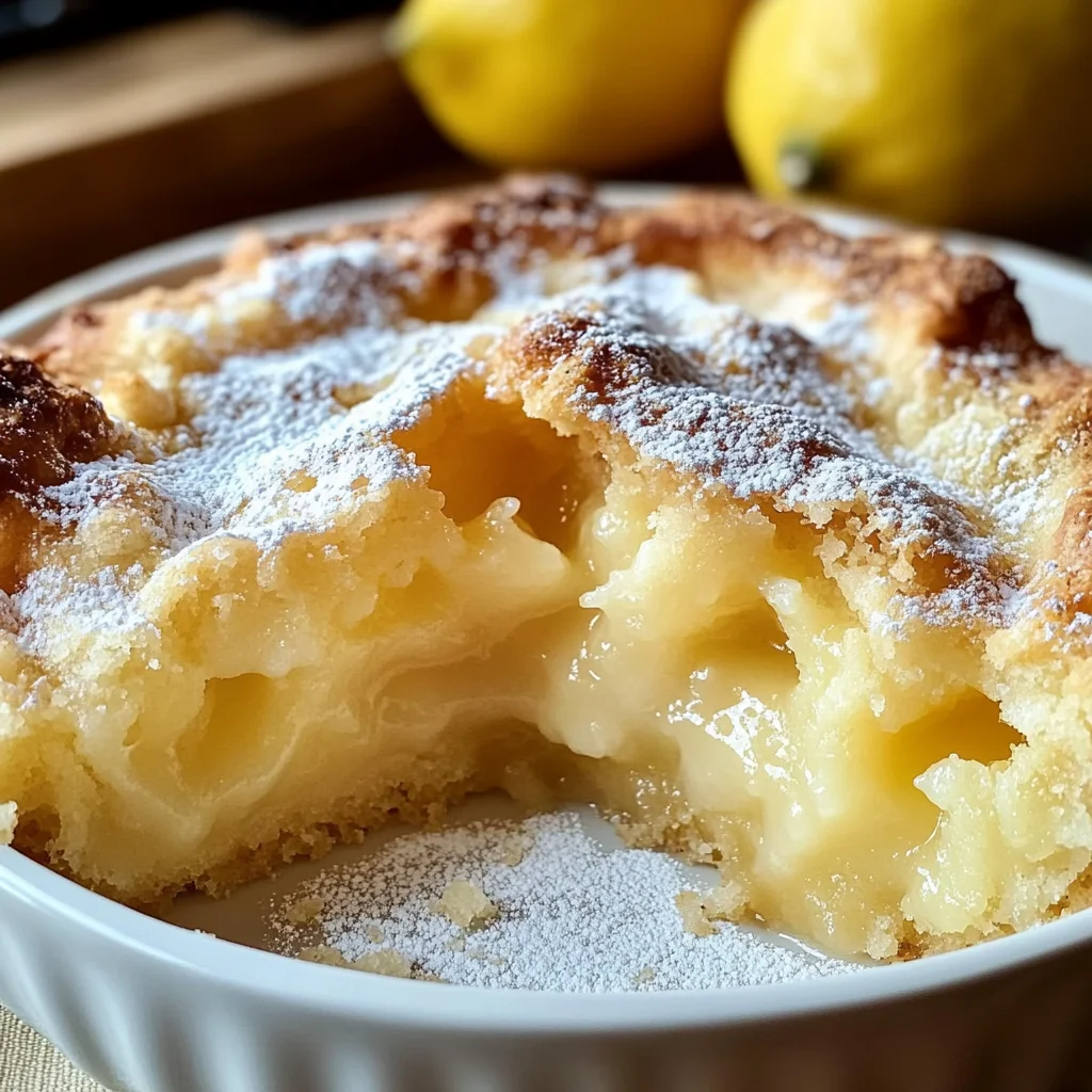 Magic Lemon Cobbler Recipe: A Delightful Dessert Experience