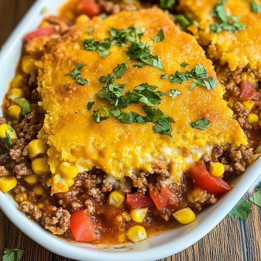 Mexican Cornbread Casserole