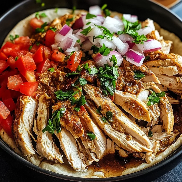 Middle Eastern Chicken Shawarma