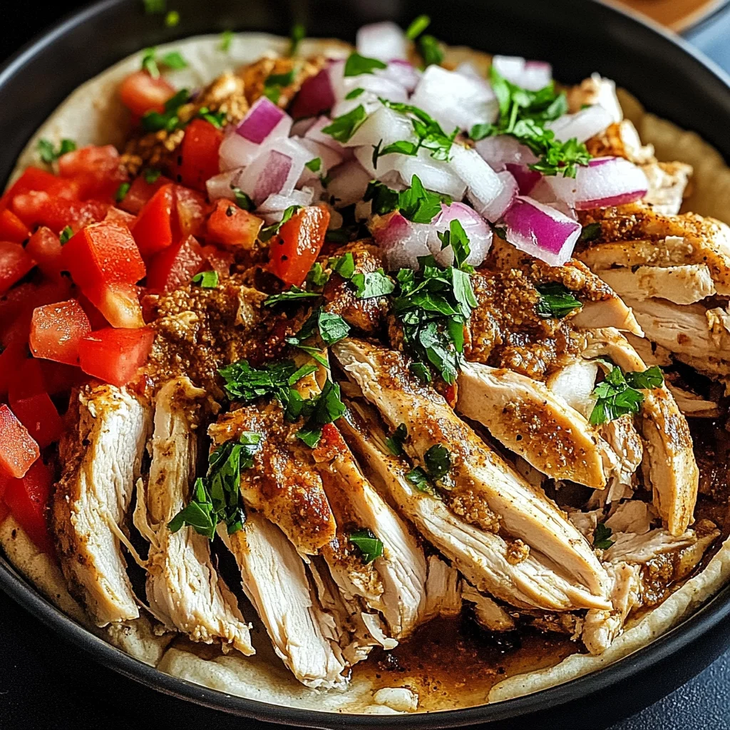 Middle Eastern Chicken Shawarma