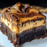 Milky Way Caramel Cheesecake Brownies