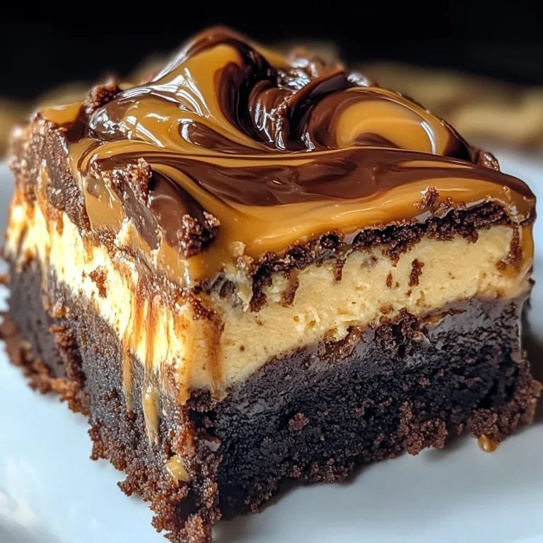 Milky Way Caramel Cheesecake Brownies