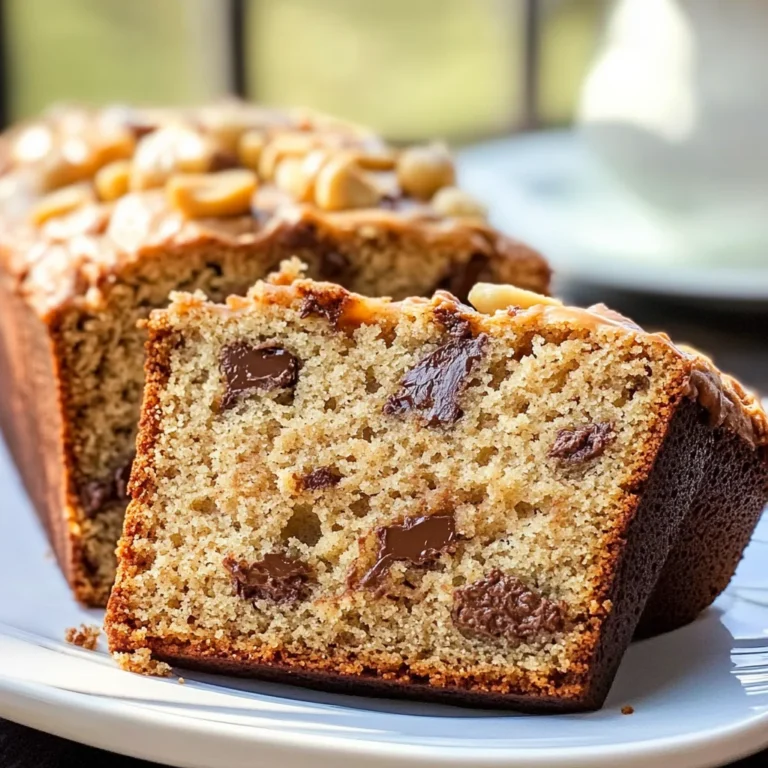 Reese's Peanut Butter Banana Bread