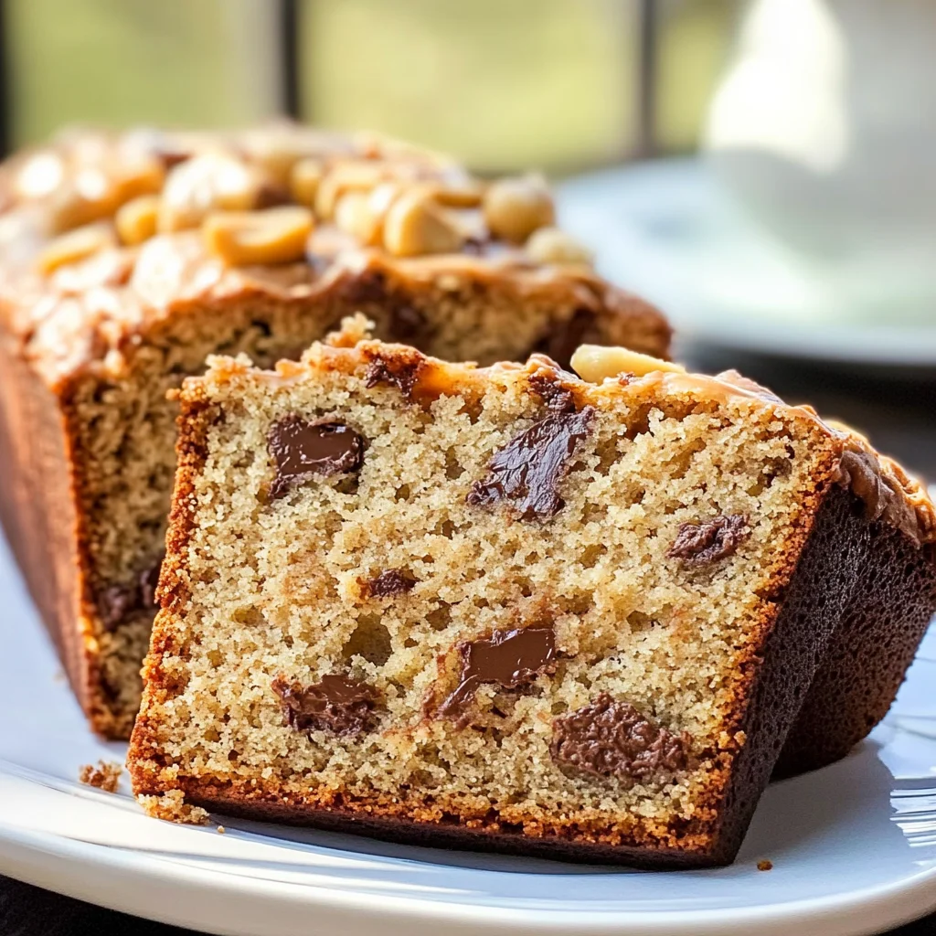Reese's Peanut Butter Banana Bread