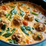 Savor the Comfort: Creamy Italian Meatball Soup to Warm Your Soul