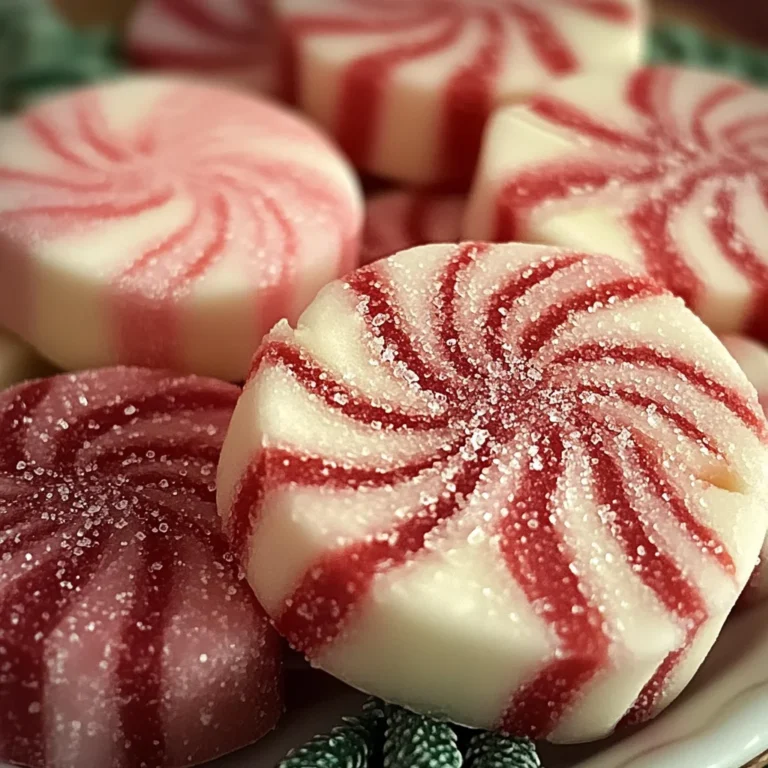 Soft Christmas Peppermints (Old-Fashioned Butter Mints)