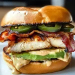 Spicy Grilled Chicken Avocado Sandwich