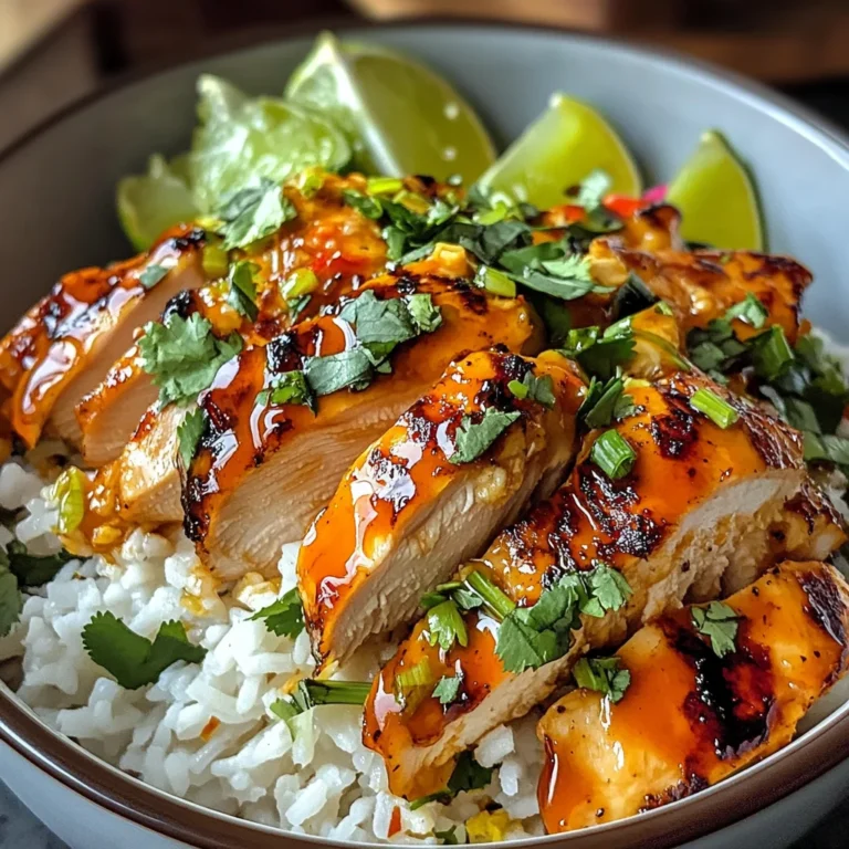 Spicy Maple Chicken with Coconut Rice