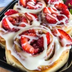 Strawberry Cheesecake Cinnabon Rolls Recipe