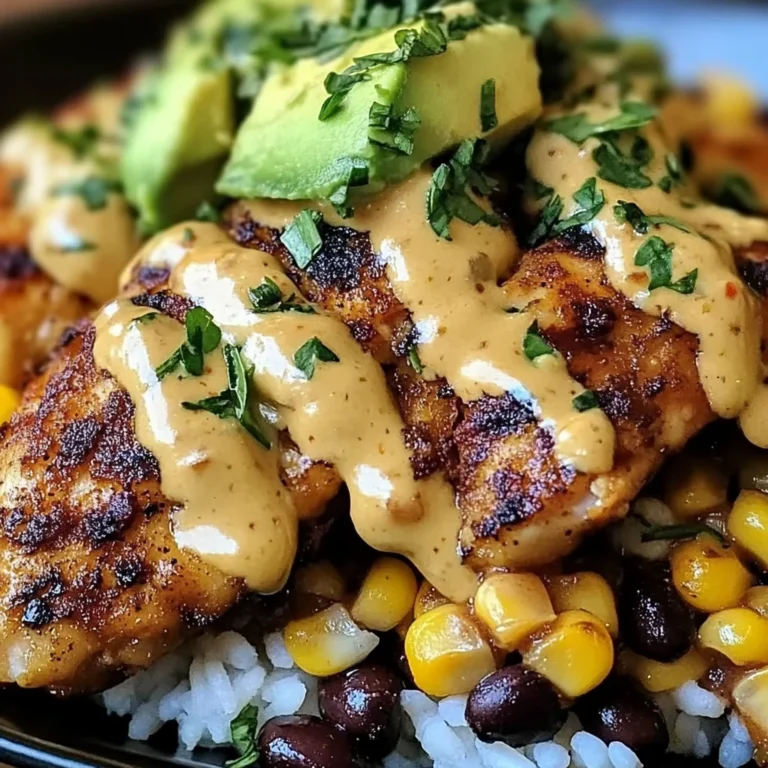 Street Corn Chicken Bowl: A Flavorful & Easy Recipe