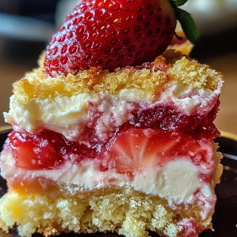 The Ultimate Strawberry Cheesecake Dump Cake