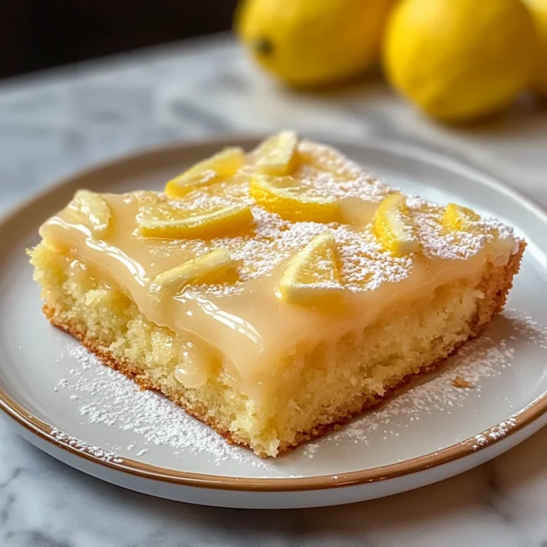 This One-Bowl Lemon Dessert: Paul Hollywood’s Favorite