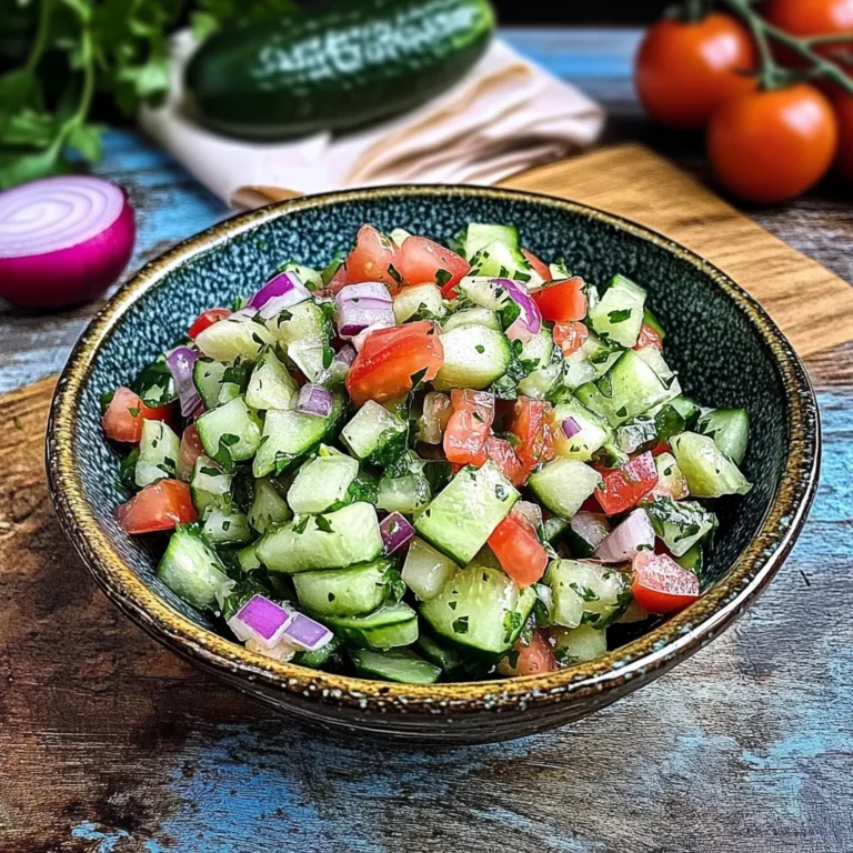 crisp cucumber salsa