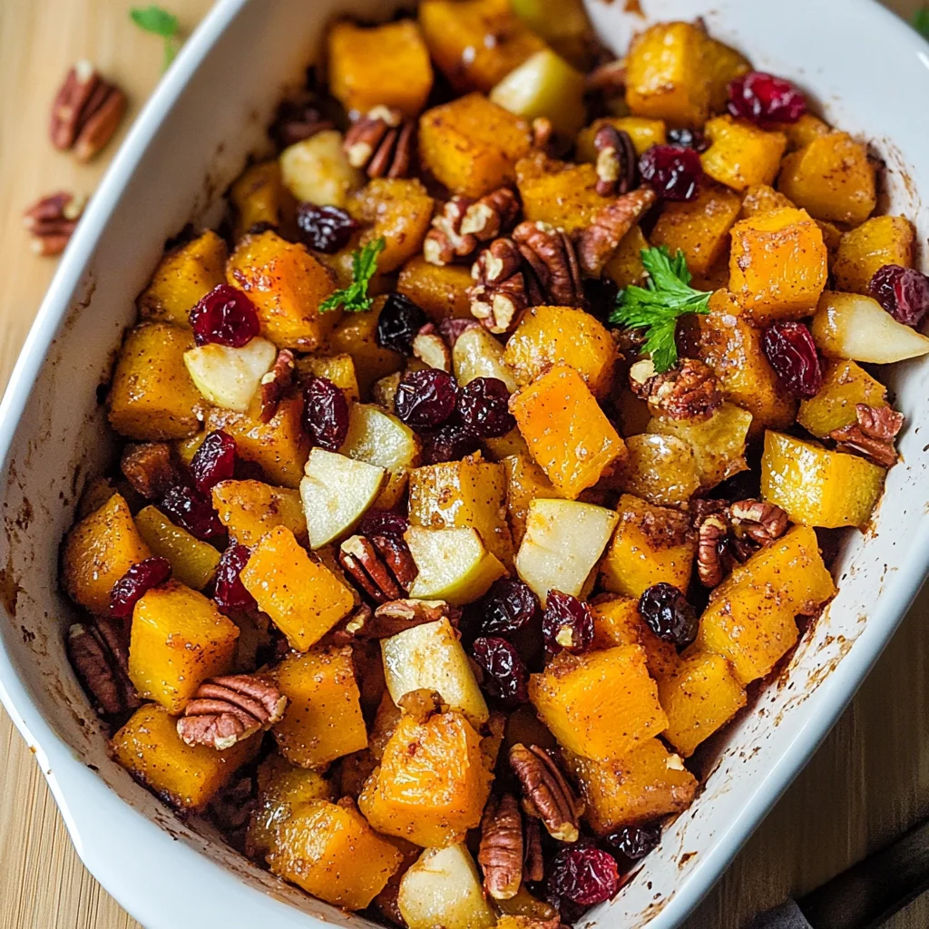 Butternut Squash Apple Bake