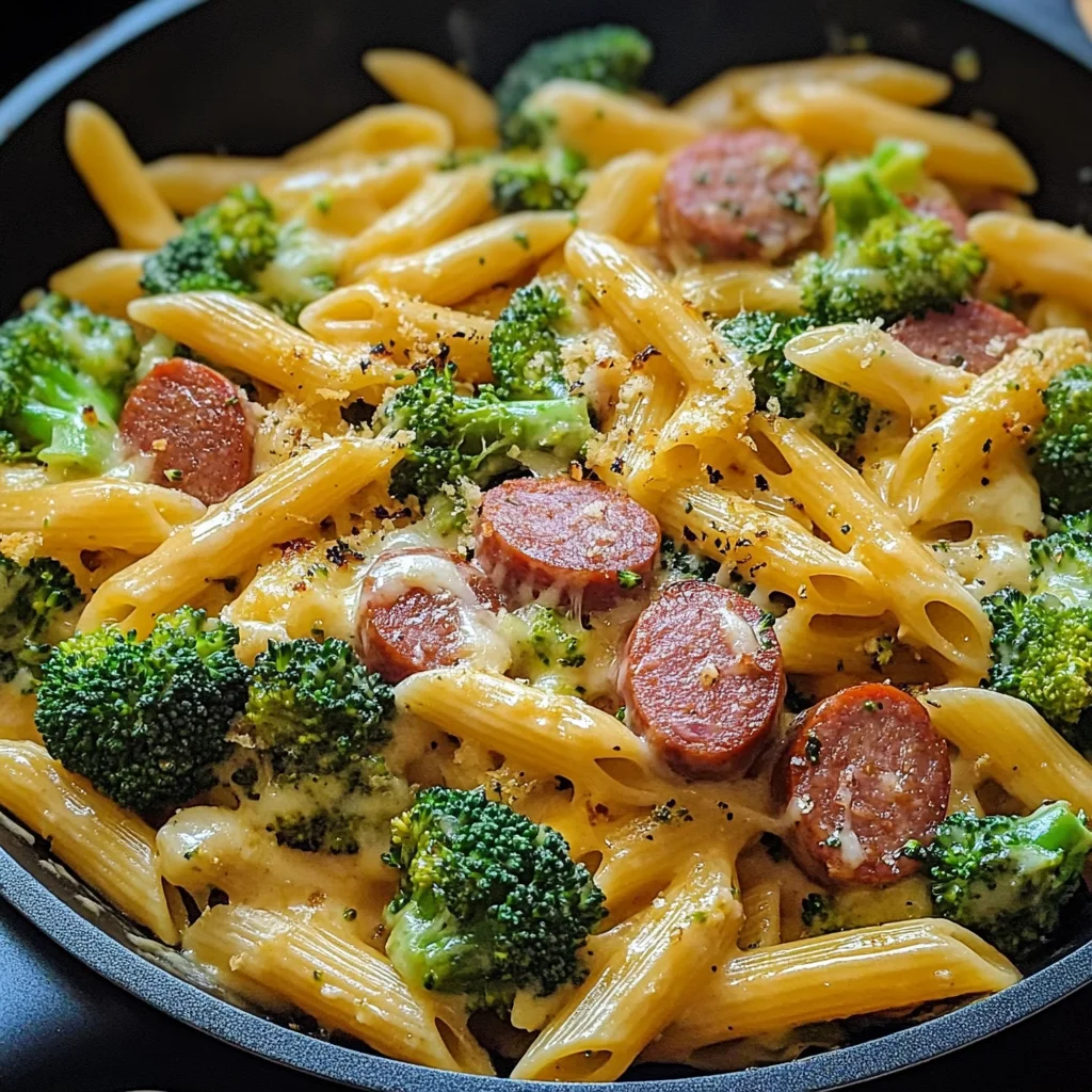 Creamy Kielbasa Broccoli Skillet 30 Minutes Ultimate Delicious
