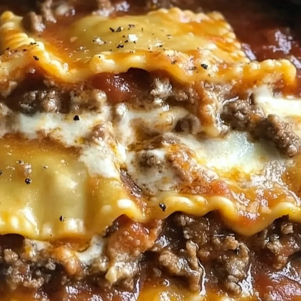 Crockpot Ravioli Lasagna: A Hands-Off, Flavor-Packed Comfort Food Masterpiece