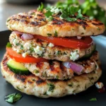 Greek Chicken Burgers