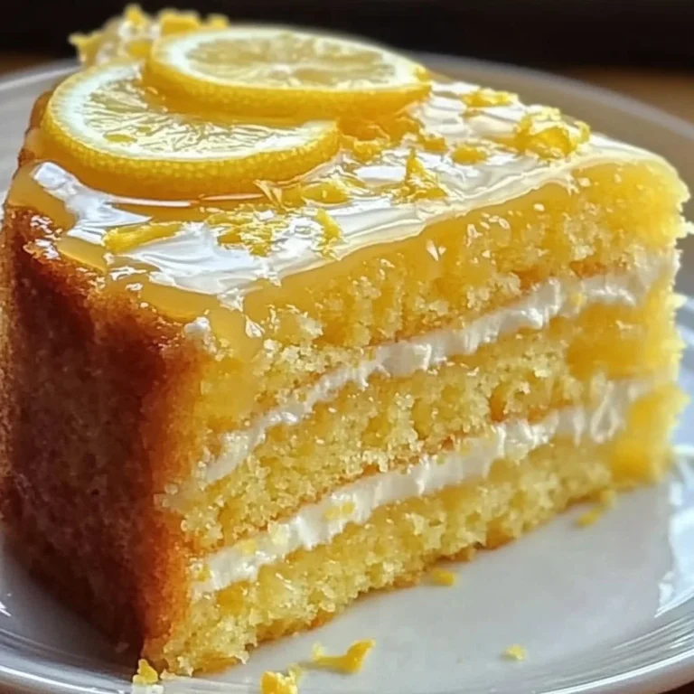 Lemon Cake to Die For