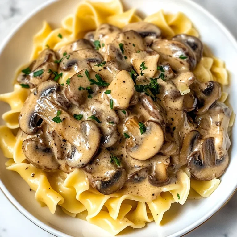 Mushroom Stroganoff