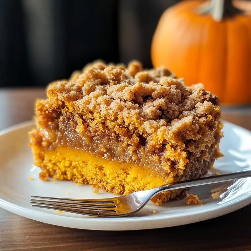 Pumpkin Spice Crumb Cake
