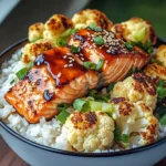 Sriracha Honey Salmon Bowls