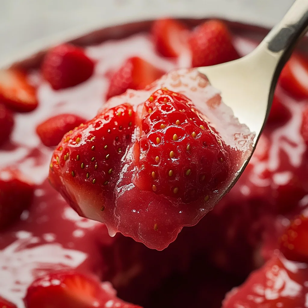 The Best Homemade Strawberry Cake Filling - Alrightwithme