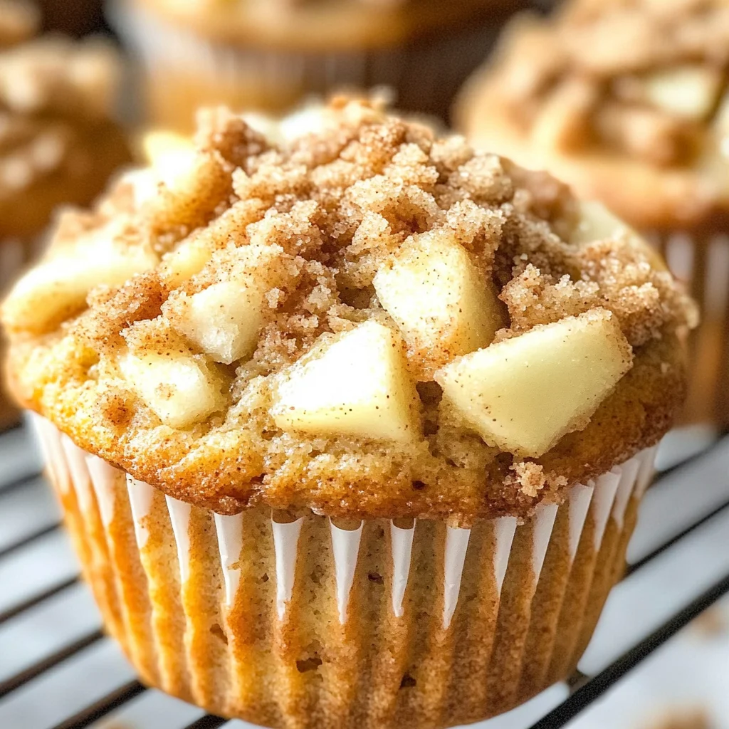 Unleash 12 Divine Apple Cinnamon Streusel Muffins From Your Oven Today