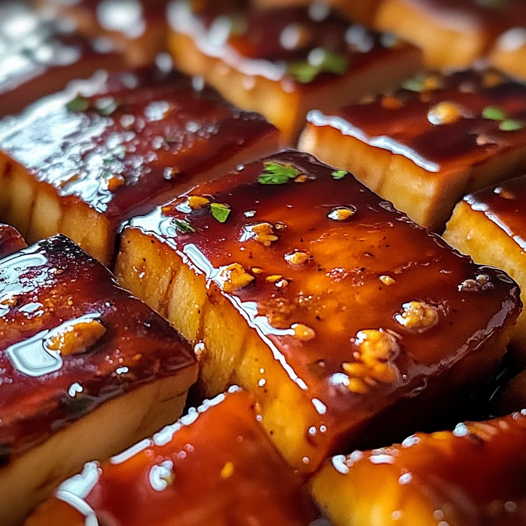 Brown Sugar Glazed Tofu Ham for a Sweet Vegan Feast