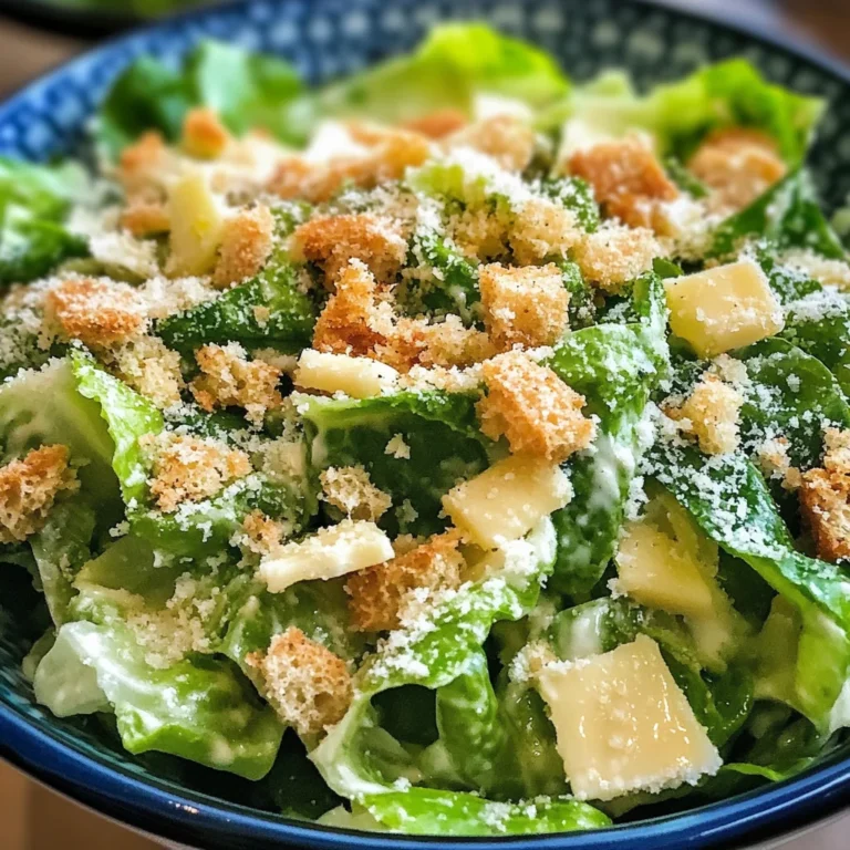 Cherished Caesar Salad with Garlic Butter Breadcrumbs Bliss