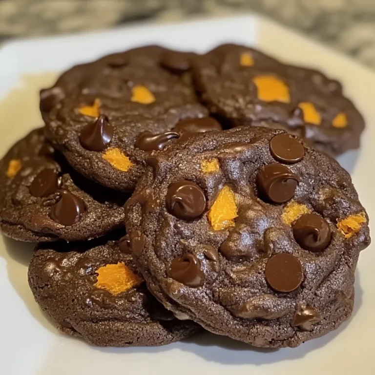 Chewy Chocolate Orange Cookies That Melt in Your Mouth