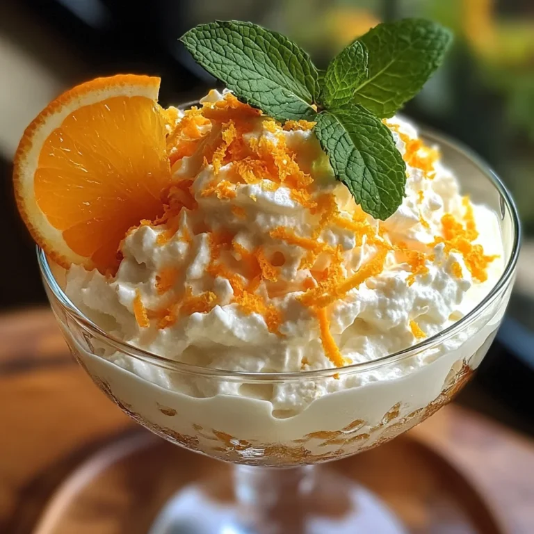 Coconut Orange Glow: A Creamy Tropical Delight You'll Love