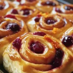 Cranberry Orange Sweet Rolls for a Cozy Holiday Morning