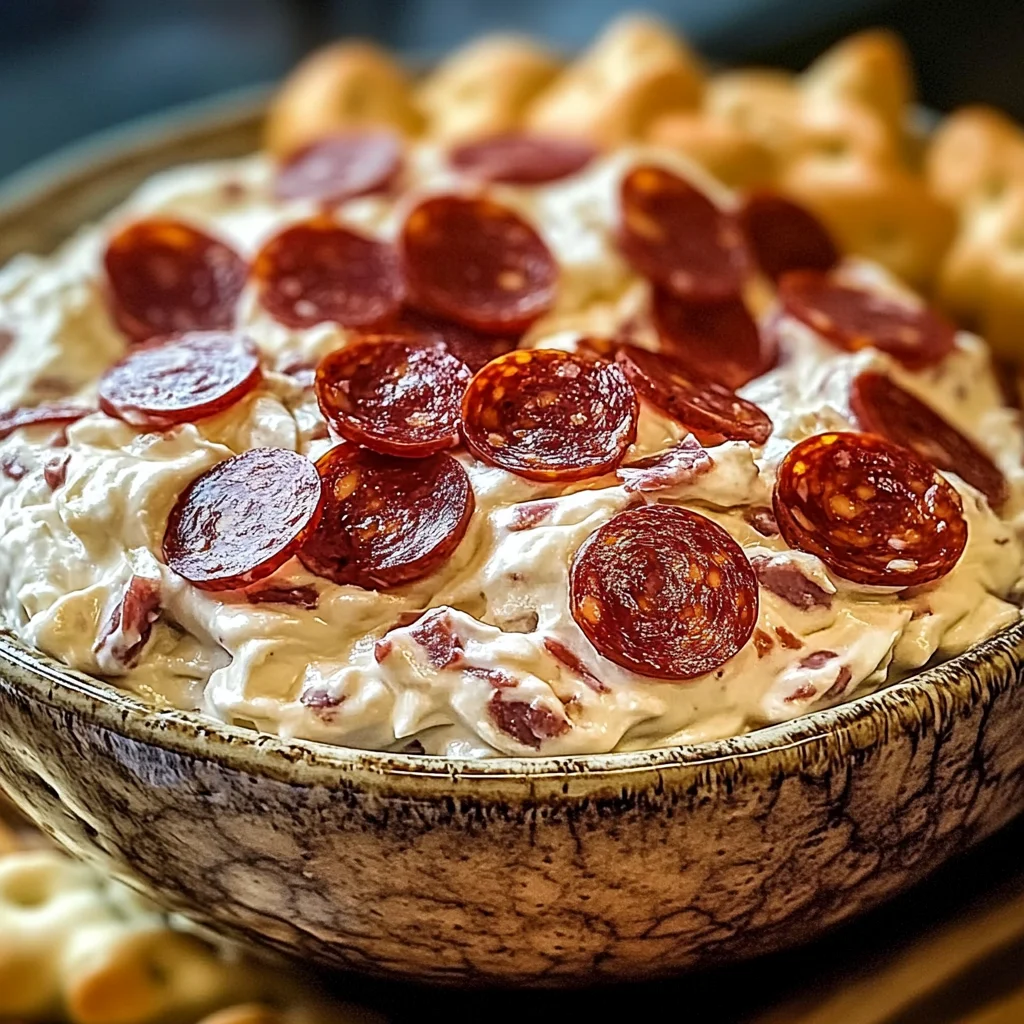Creamy Pepperoni Cream Cheese Spread Your Guests Will Love