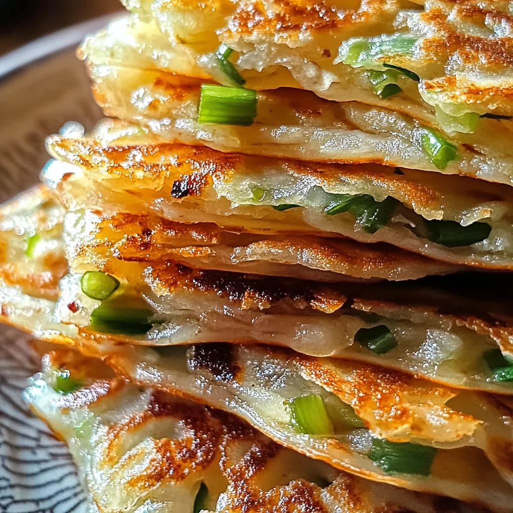 Crispy Rice Paper Scallion Pancakes You Can’t Resist