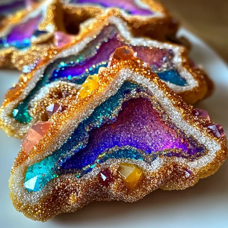 Dazzling Geode Cookies: Artful Treats to Brighten Any Occasion