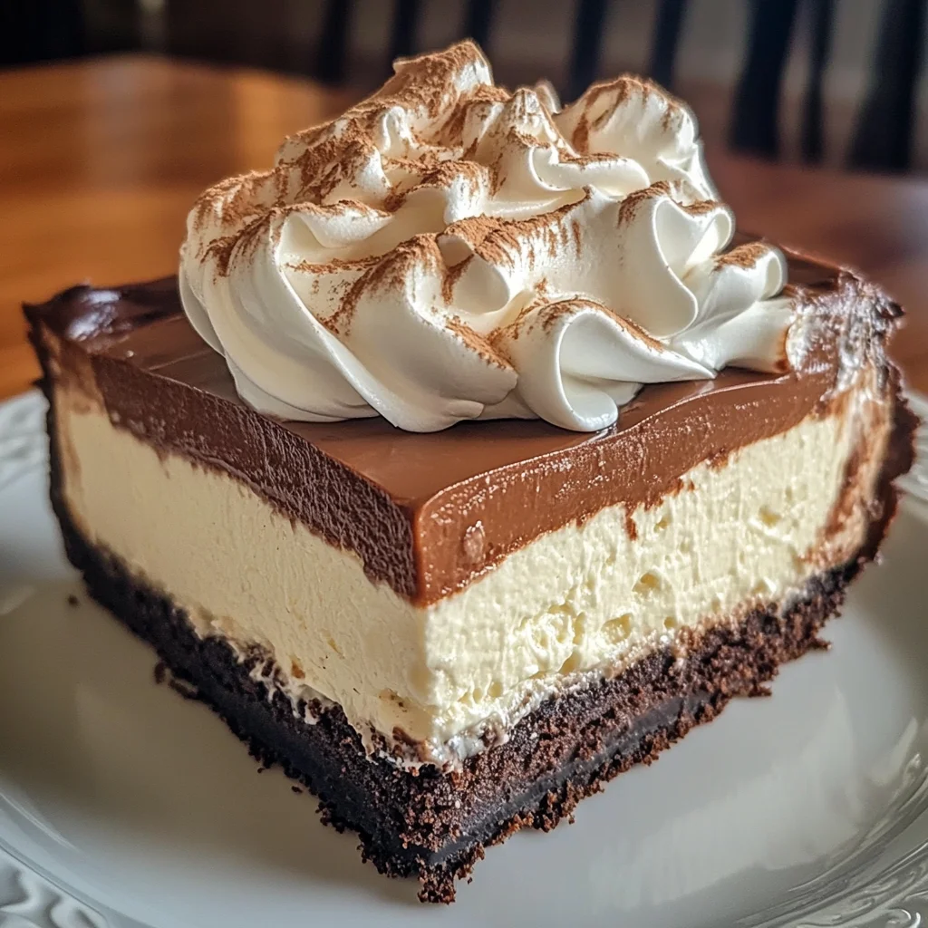 Indulge in Hot Cocoa Cheesecake with Marshmallow Whipped Cream