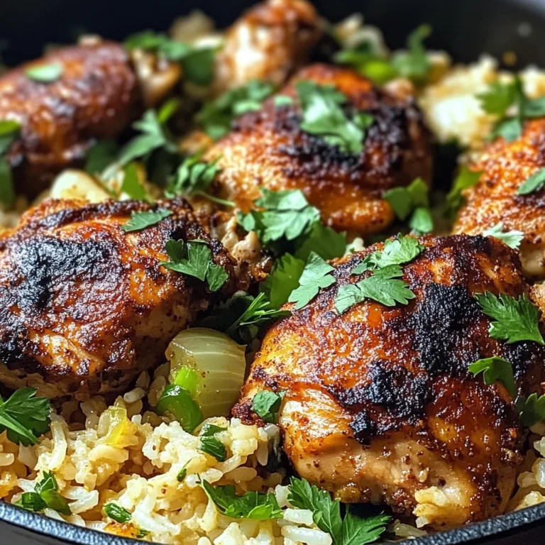 One Pot Shawarma Chicken and Rice for Flavorful Weeknight Wins