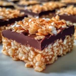 Samoa Rice Krispie Treats That Are Irresistibly Chewy