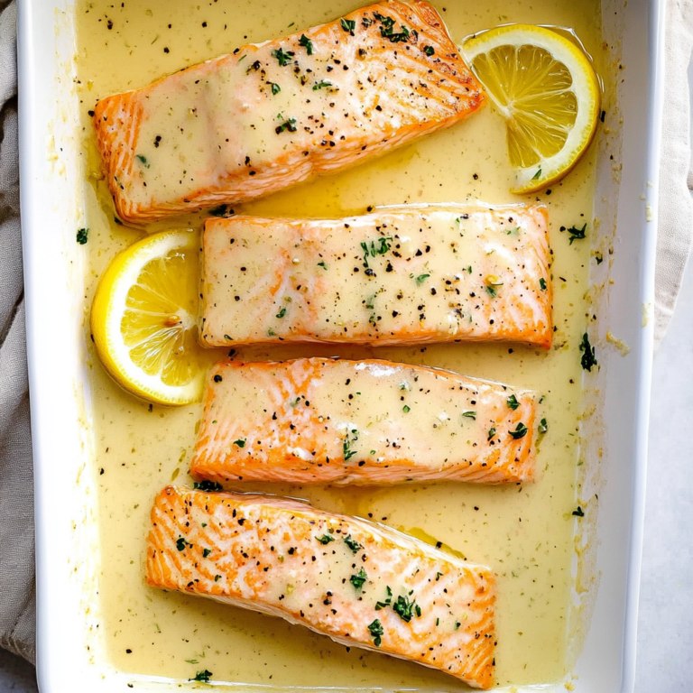 Elevate Dinner with Baked Salmon & Amazing Lemon Sauce