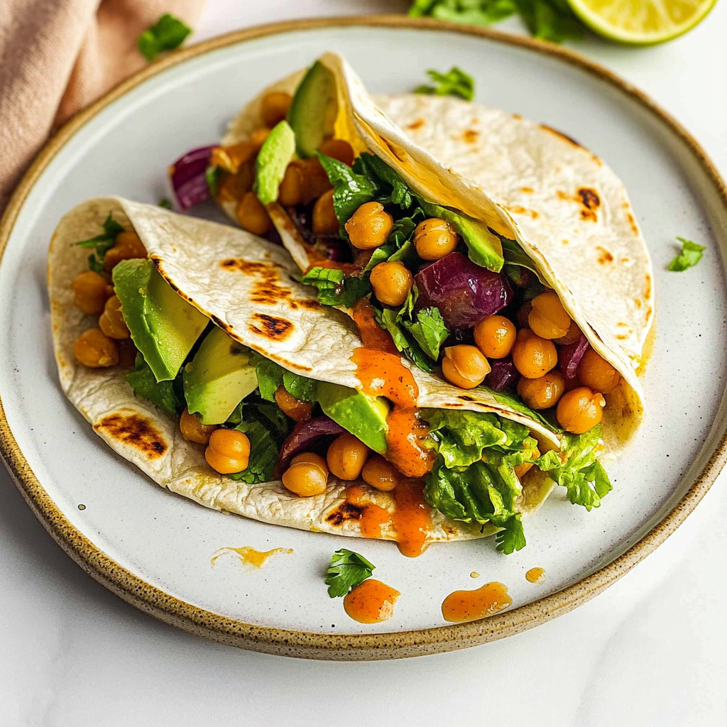 Irresistible Buffalo Chickpea Wraps Recipe You’ll Love