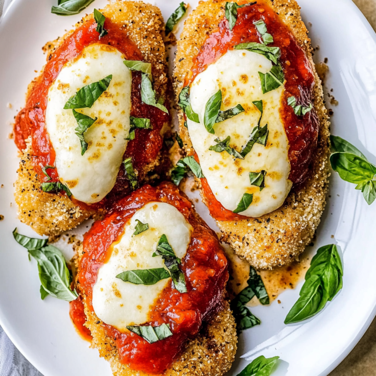 Crispy Healthy Chicken Parmesan – Air Fryer Delight!