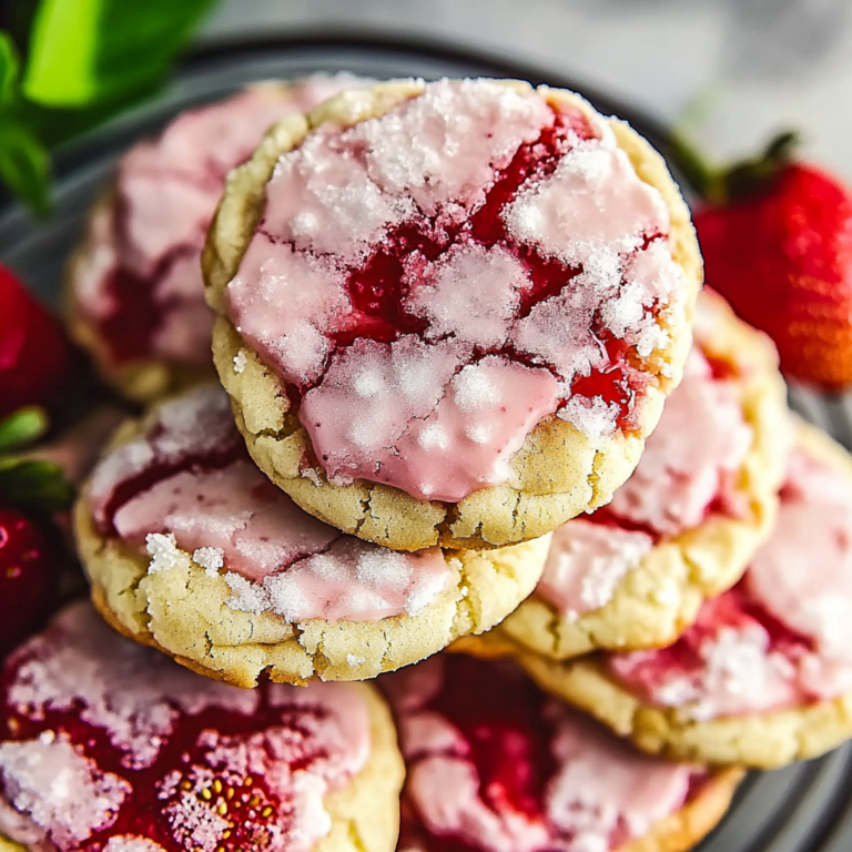 Irresistible Double Strawberry Sugar Cookies Recipe