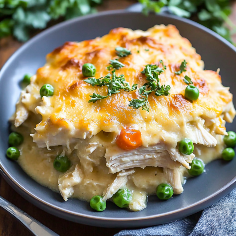 Creamy Easy Low Carb Chicken Casserole Recipe Delight