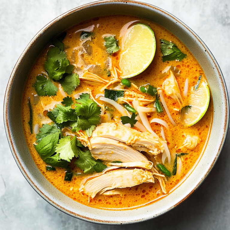 Irresistible Easy Thai Chicken Curry Soup in 20 Minutes!