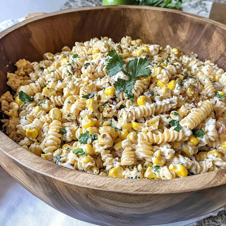 Irresistible Elote Pasta Salad Recipe (Mexican Street Corn)