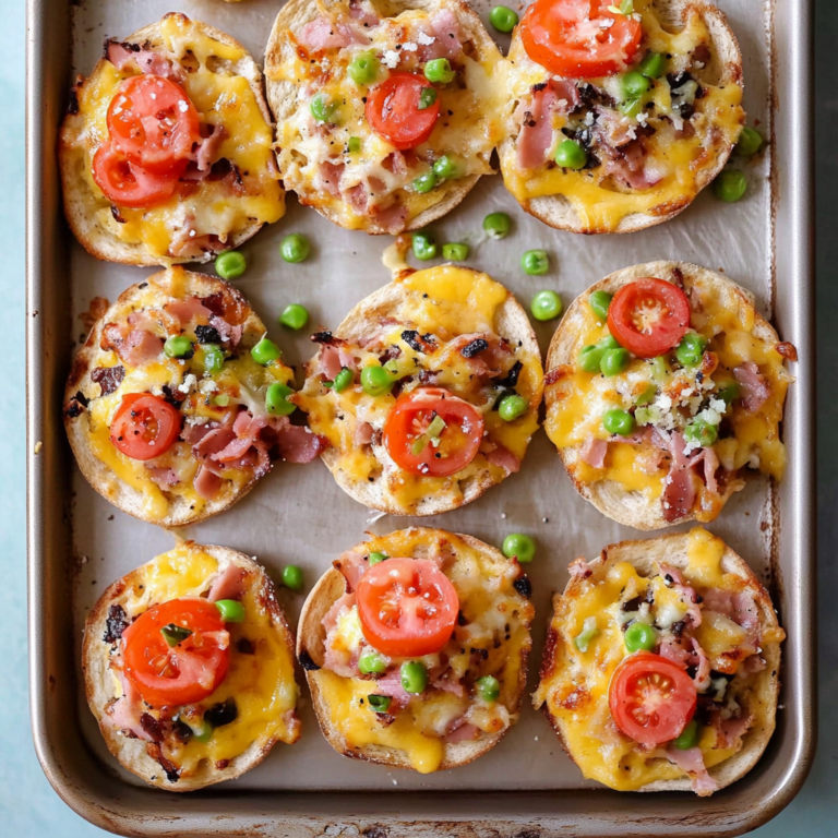 Irresistible English Muffin Breakfast Pizzas in 30 Minutes!
